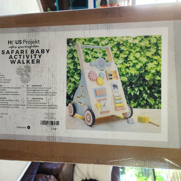 Hous Projekt Other - Hous Projekt Baby Activity Walker - Safari
